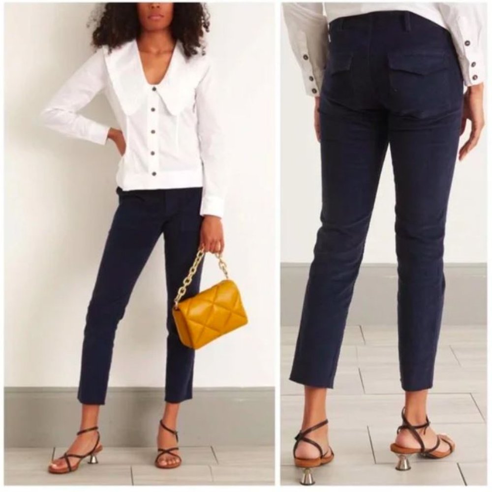 Nili Lotan Jenna Pants Dark Navy Size 0